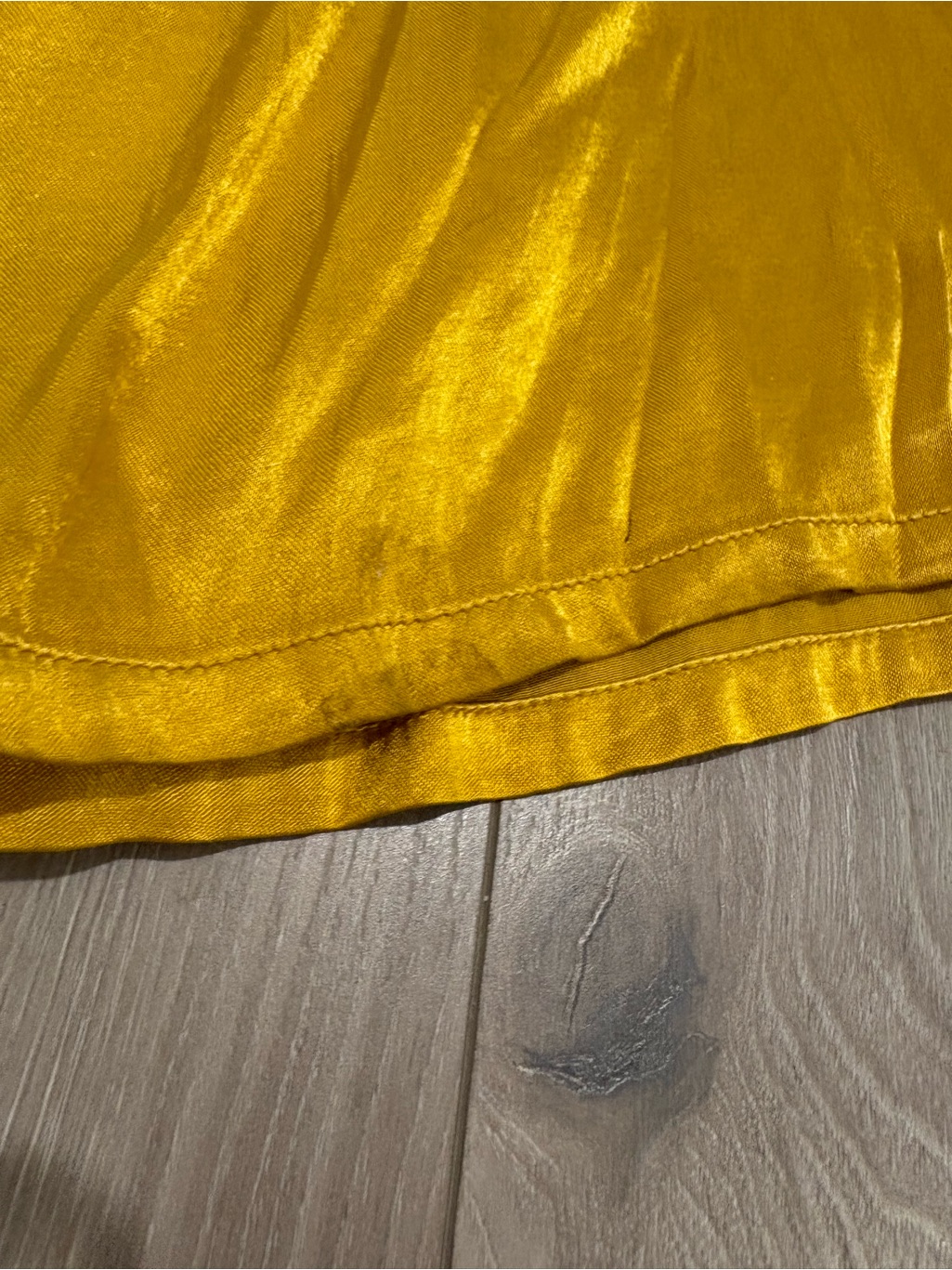 Pink And Yellow Ombre Satin Duster Jacket — image 3 of 7